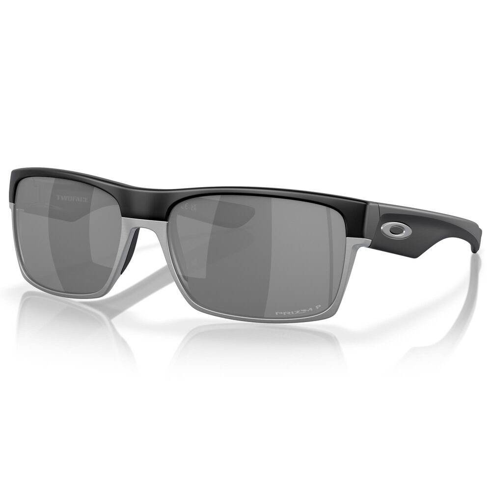 Oakley Twoface Sunglasses with Prizm Black Polarized Lenses in Matte Black, , large