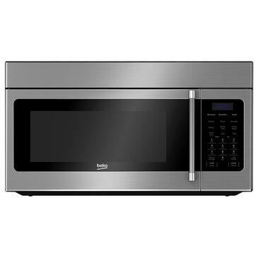 Beko 1.6 Cu. Ft. Over-the-Range Microwave Oven in Stainless Steel, , large
