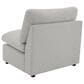 Coaster Collins Modular Armless Chair in Grey, , large