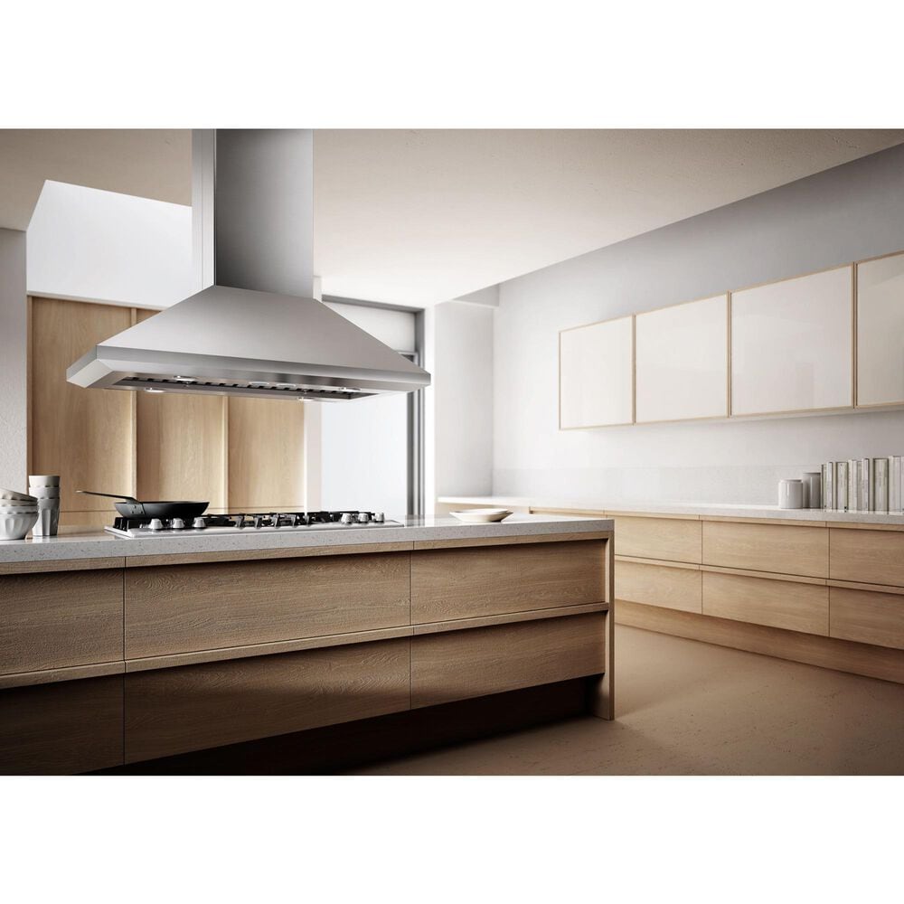 Elica Leone 42&quot; Island Range Hood in Stainless Steel, , large