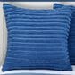 J. Queen New York Darby 26" Square Euro Pillow Sham in Azure, , large