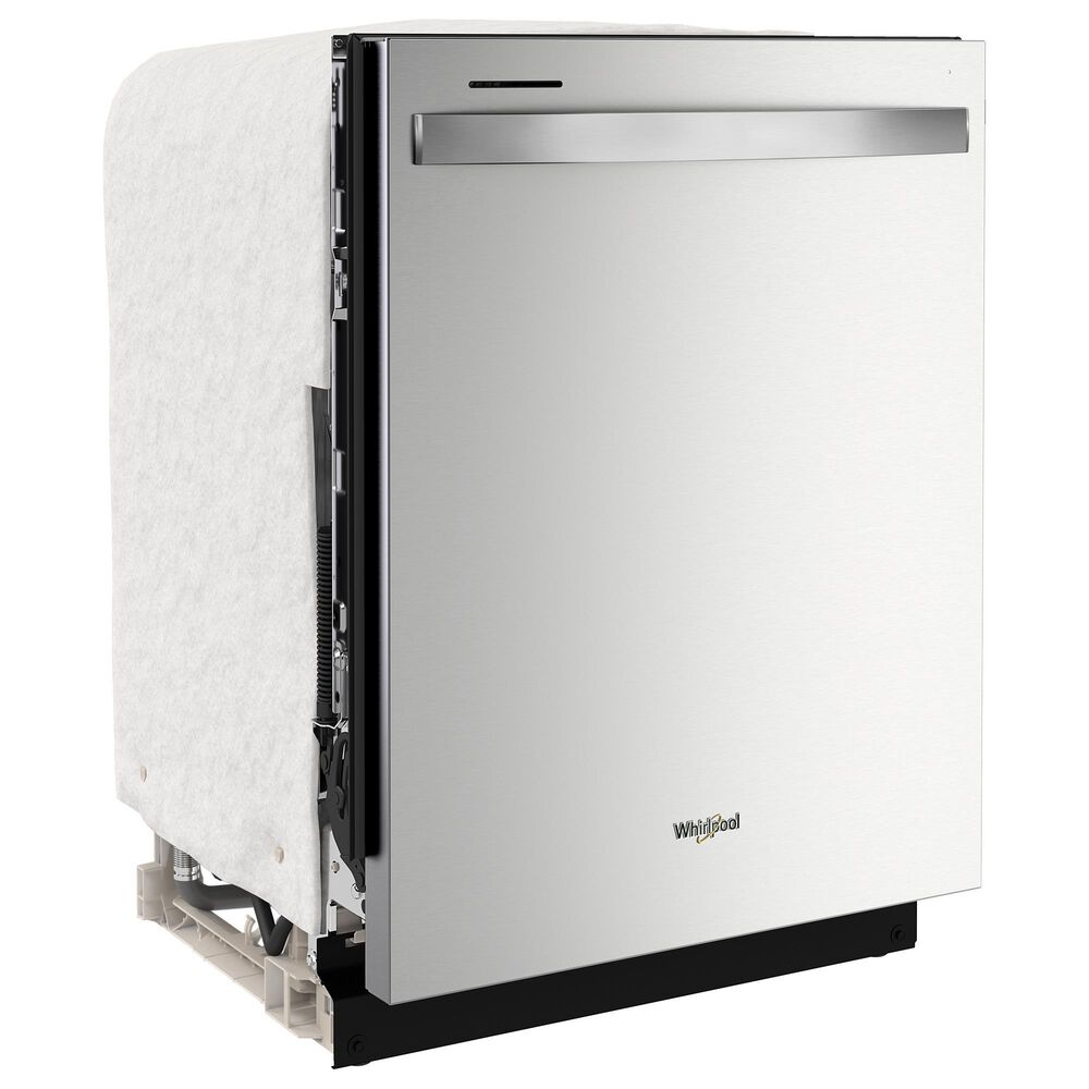 Whirlpool 24&quot; Built In Dishwasher with Hidden Control in Stainless Steel, , large