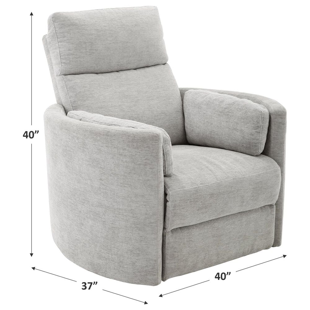 Simeon Collection Power Swivel Glider Recliner in Mineral, , large