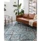Loloi II Skye SKY-03 7"6" x 9"6" Denim and Natural Area Rug, , large