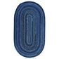 Capel Bayview 0036-470 5" x 8" Oval Twilight Blue Area Rug, , large
