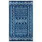Safavieh Tulum Traditional 3" x 5" Navy and Ivory Area Rug, , large