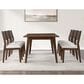 STEVE SILVER Canton 7-Piece Rectangular Dining Set in Brown Cherry, , large