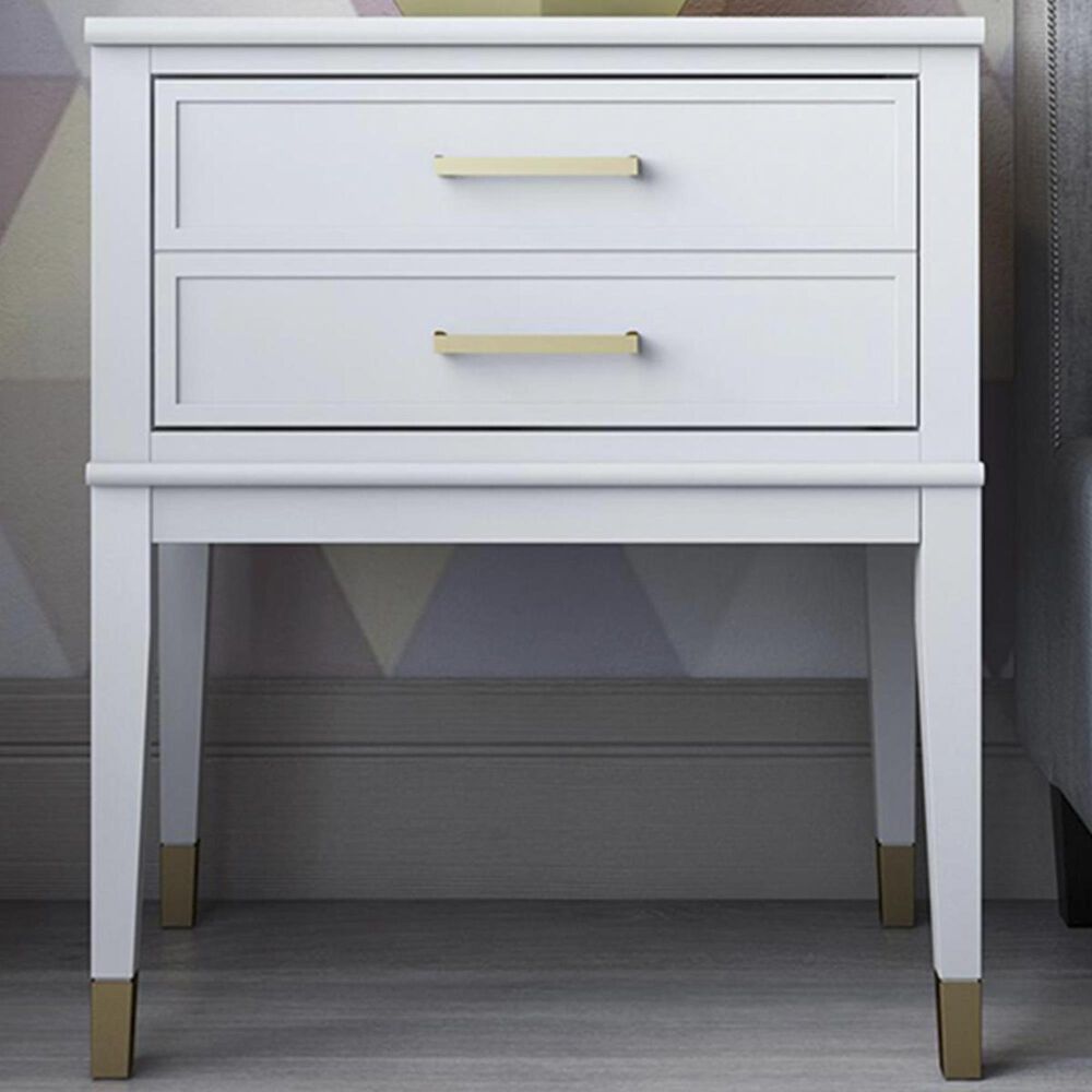CosmoLiving by Cosmopolitan CosmoLiving Westerleigh End Table in White