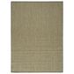 Nourison Courtyard Green 8" x 10" Indoor/Outdoor Area Rug, , large