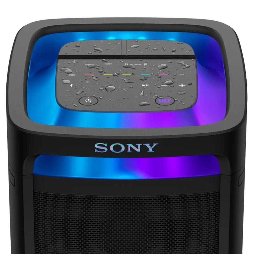 Sony ULT Tower 9 Party Speaker with ULT Mic Wireless Microphone in Black, , large