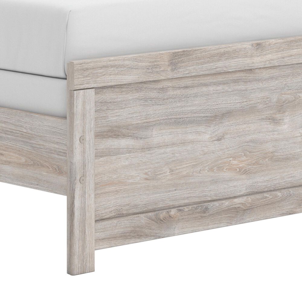 Ashley Broachmyn Twin Panel Bed in Gray, , large