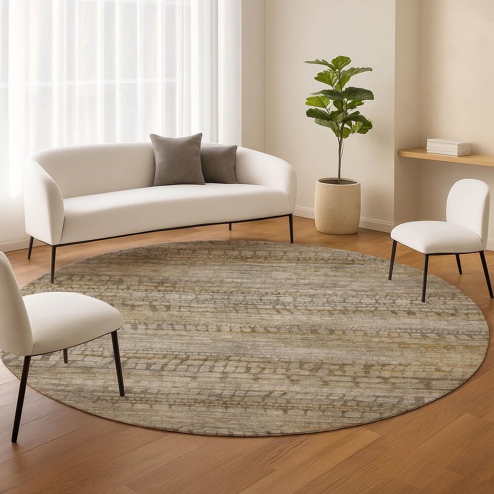 Dalyn Rug Company Nexus NX5 Beige 8' Round Area Rug, , large