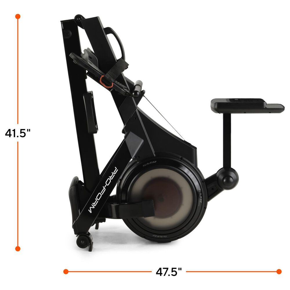 ProForm Pro Trainer 500; Rower with 5 Display, Built-In Tablet Holder and SpaceSaver Design, , large