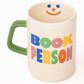 Bando Designs0, Llc Hot Stuff 12 Oz Ceramic Mug - Book Person in Multicolor, , large