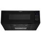 Whirlpool 1.1 Cu. Ft. Over-the-Range Low Profile Microwave Hood Combination in Black, , large