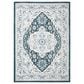 Safavieh Isabella 9" x 12" Navy and Creme Area Rug, , large