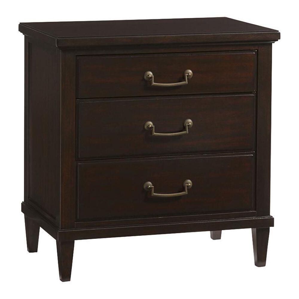 Lexington Furniture Kensington Place Leighton Nightstand in Dark Brown, , large
