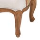 Baxton Studio Sylvestra Accent Chair with Honey Oak Frame in Beige, , large