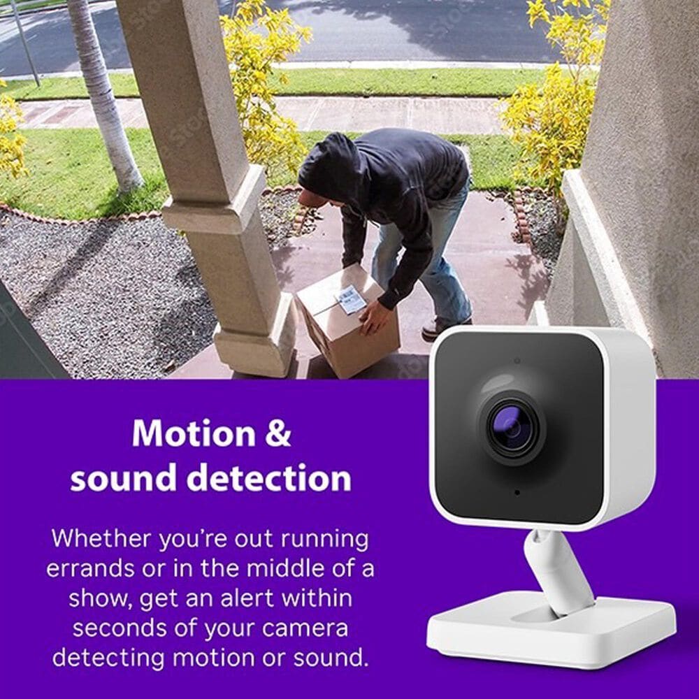 Roku Outdoor Wired Camera in White, , large