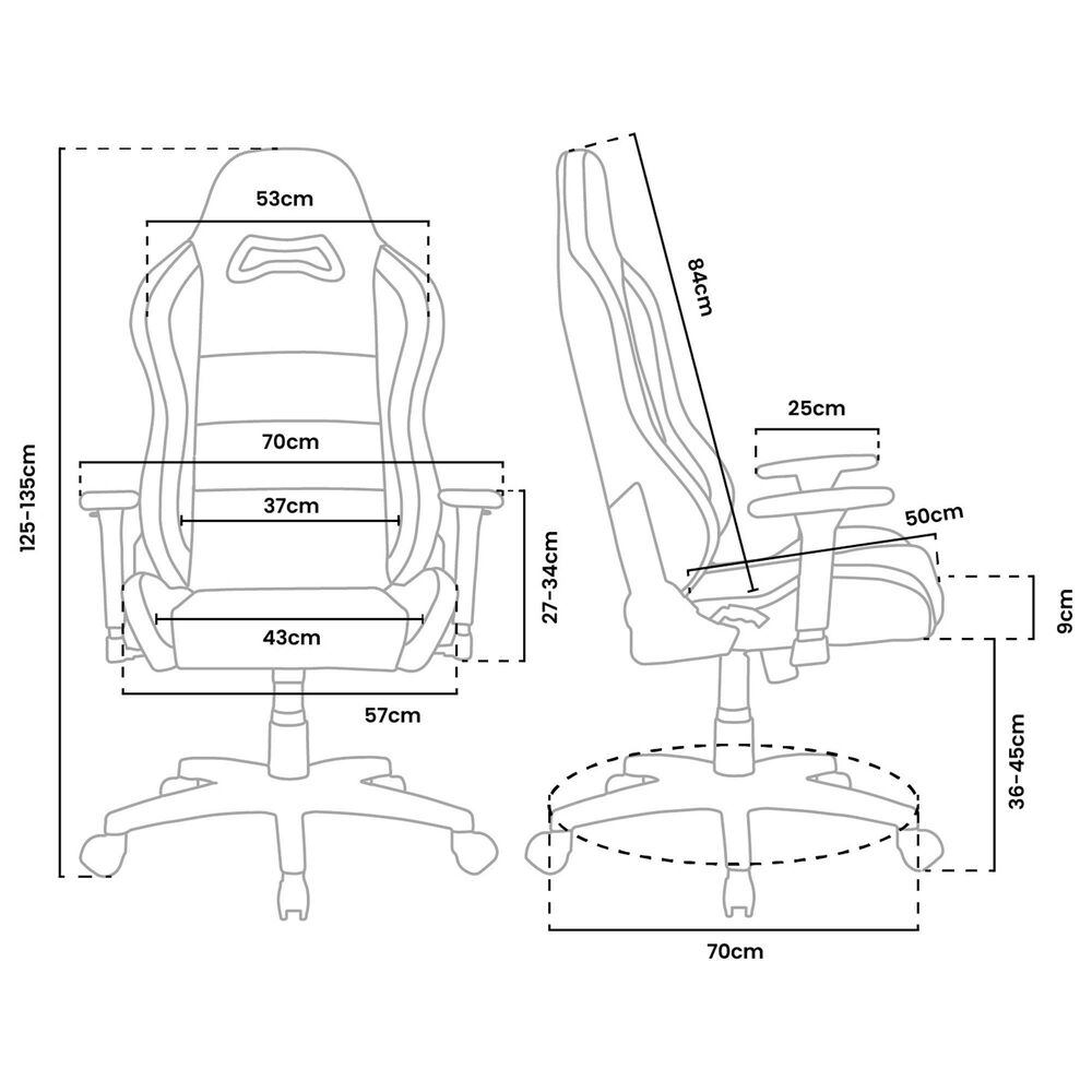 Arozzi Torretta Supersoft Gaming Chair in Pink, , large