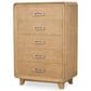 St Claire Home Margot and Theo 5 Piece Full Platform Panel Set in Desert Oak, , large