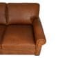 Bordeaux & Co 4-Piece Leather Sectional in Leon Maple, , large