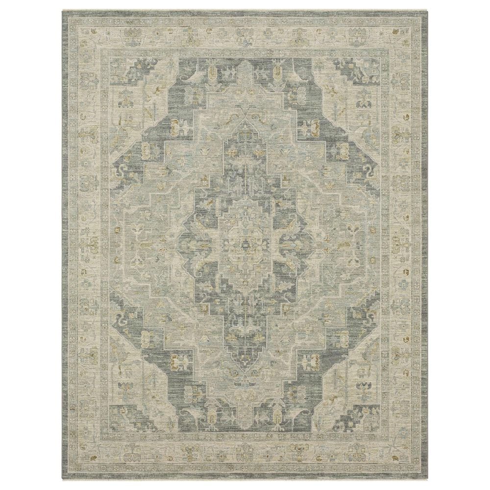 Karastan Adalia Kumra 5" x 7"6" Dark Gray Area Rug, , large