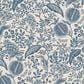 Rifle Paper Co Crafted by Cloth and Company Elly Full Headboard in Garden Party Blue, , large