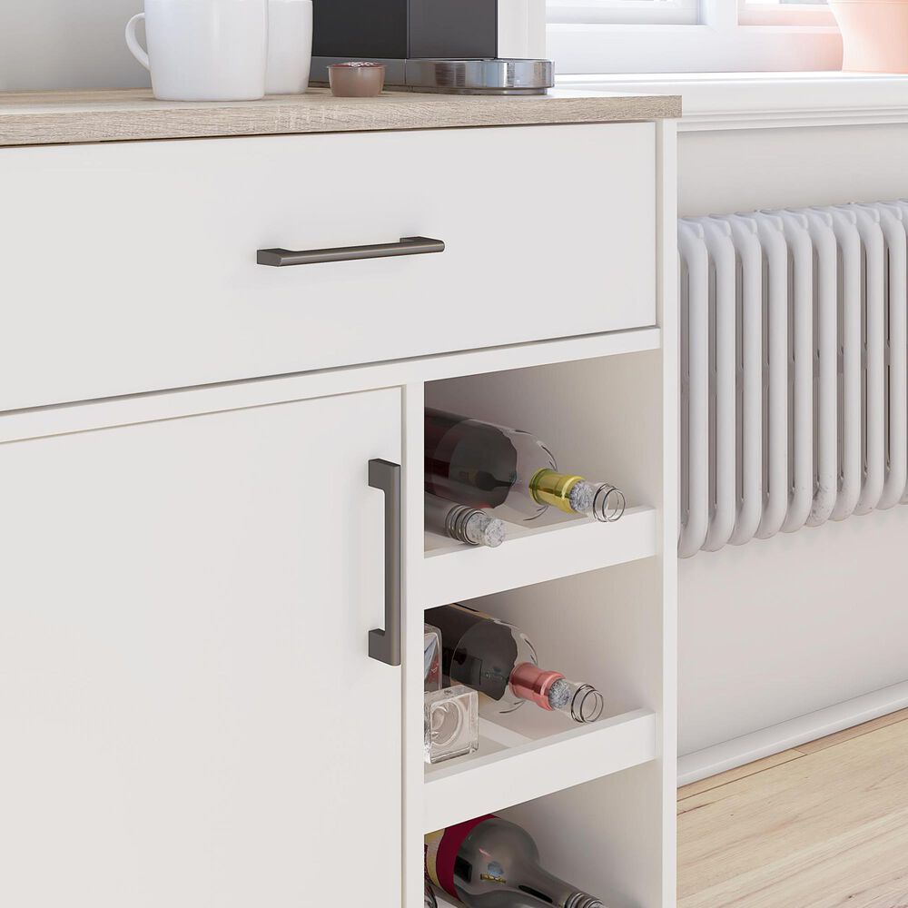 DHP Mirra Bar Cabinet in White, , large