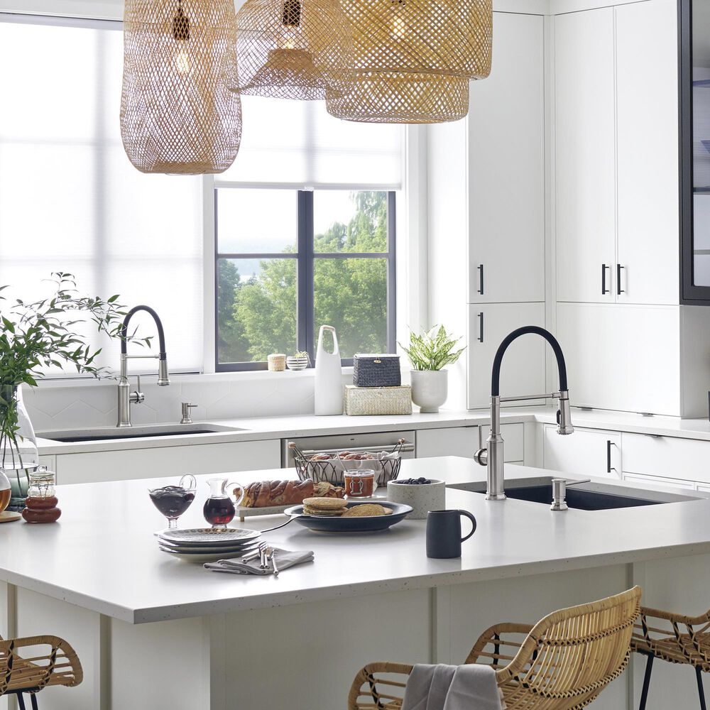 Blanco Empressa Semi-Pro Faucet in PVD Steel, , large