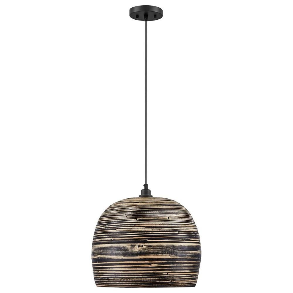 Savoy House Jamsen 1-Light Pendant in Black, , large