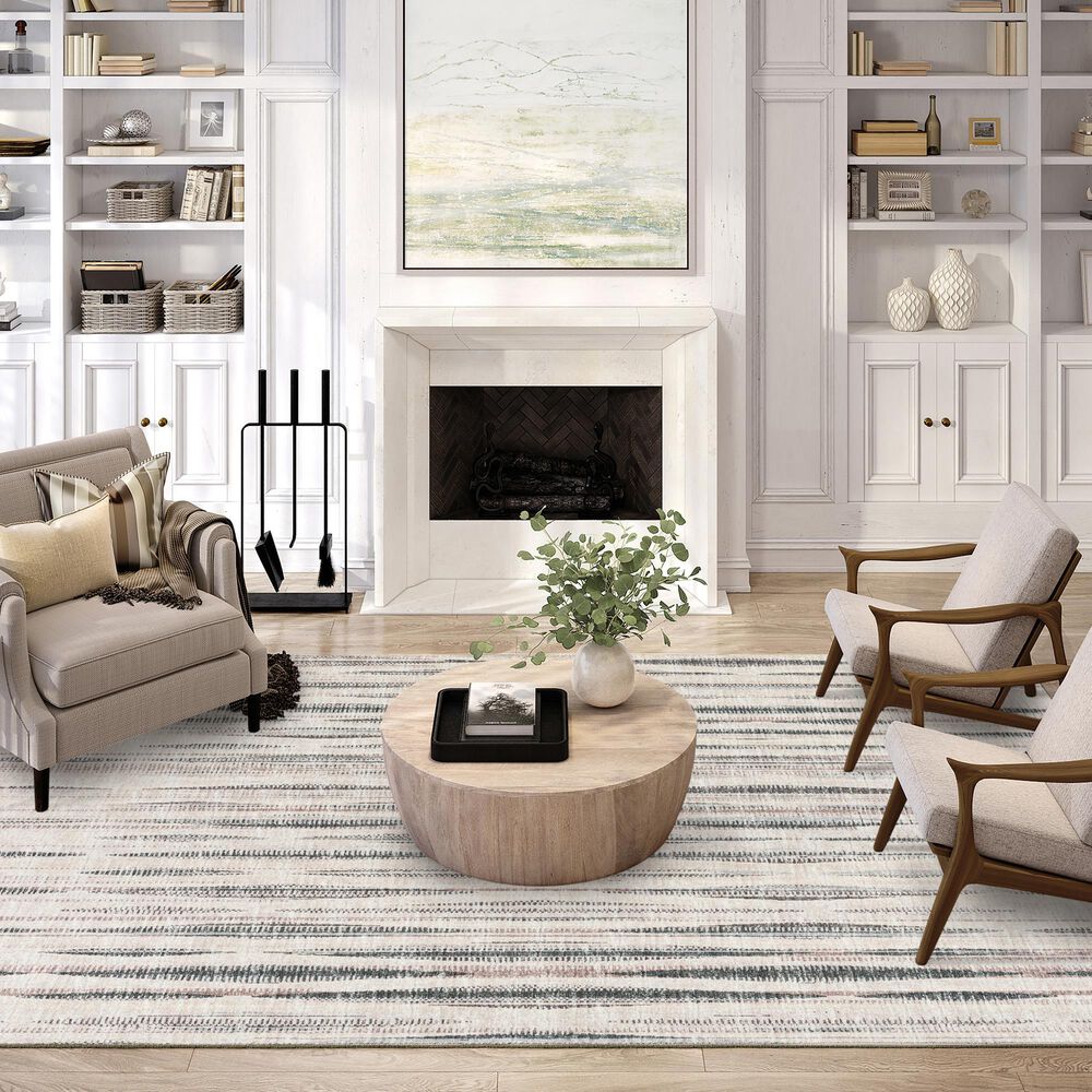 Dalyn Rug Company Amador Ivory 9&#39; x 12&#39; Area Rug, , large