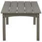 Ashley Visola Rectangular Cocktail Table in Gray, , large