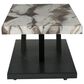 Ashley Cendill 3-Piece Occasional Table Set in Dark Brown, White and Black, , large