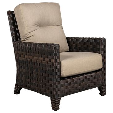 Loft Palm Coast Lounge Chair in Dark Brown, , large