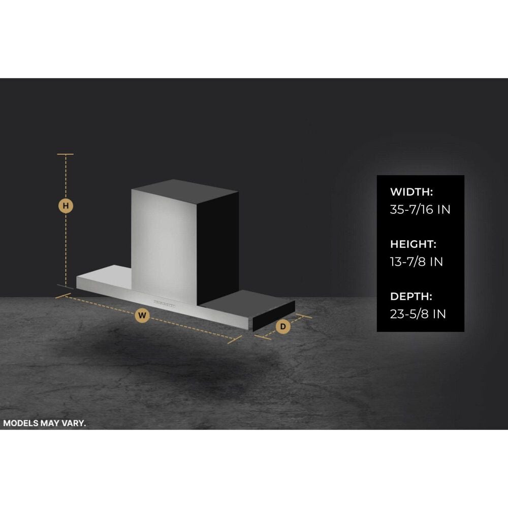 JennAir 36" Island Hood in Stainless Steel, , large