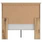 Ashley Makidern 4-Piece Full Storage Bedroom Set with Two Drawers in Natural Brown, , large