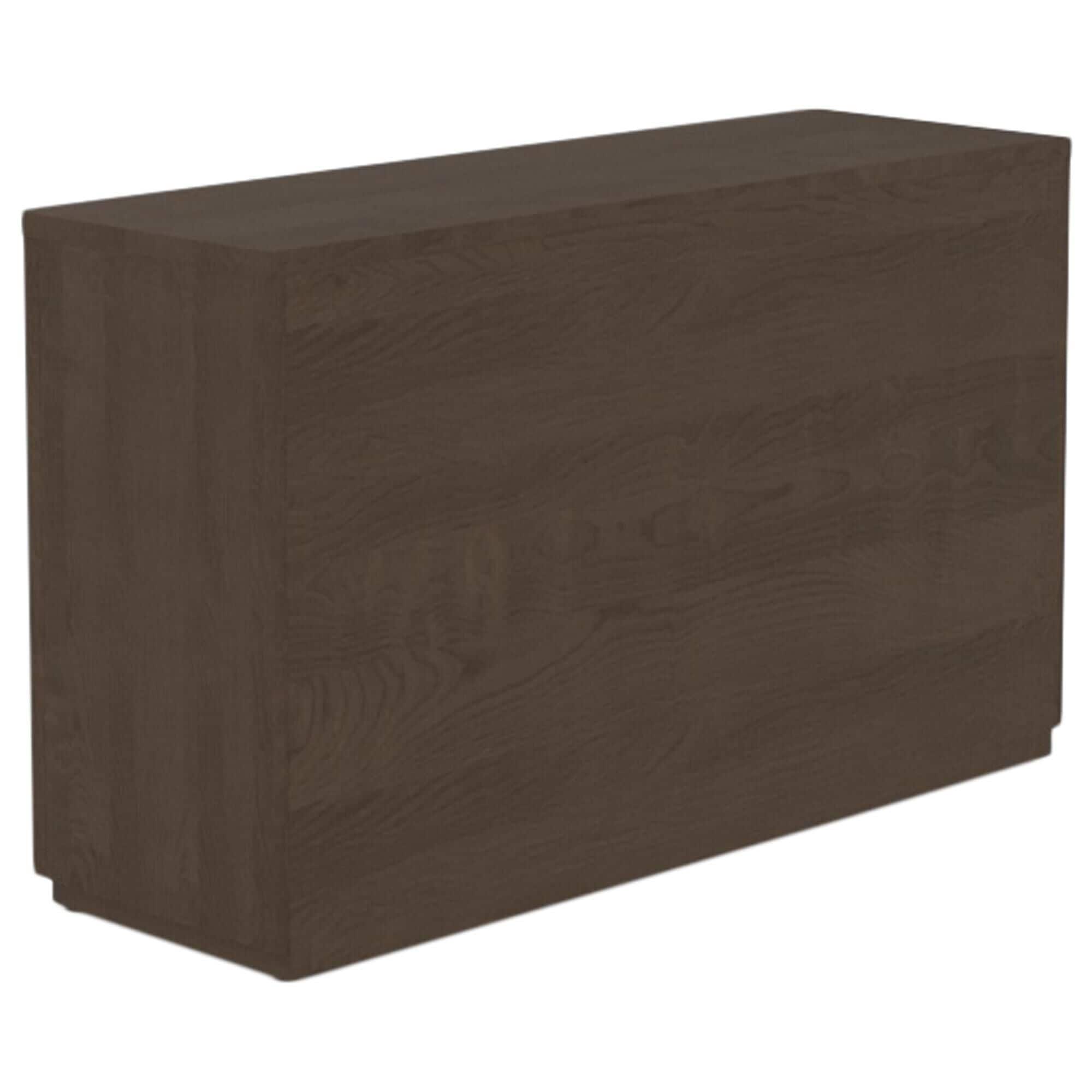 Canadel Modern 4-Door Buffet in Hazelnut Washed