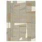 Ashley Abbotton 8" x 10" Taupe, Gray and Caramel Area Rug, , large