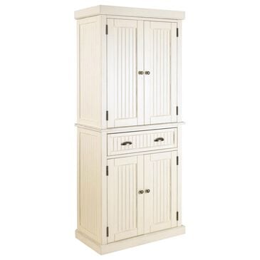 Homestyles Nantucket Pantry in Off-White, , large