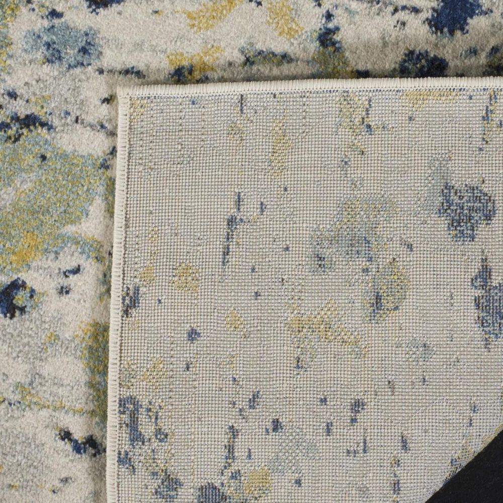 Safavieh Evoke EVK284C 2&#39;2&quot; x 7&#39; Ivory and Yellow Runner, , large