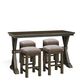 Drew and Jonathan Home Denman Bar Height Dining Table in Brown - Table Only, , large
