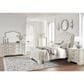 Millenium Arlendyne Bedroom Mirror in Antiqued White, , large