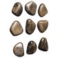 Uttermost Pebbles 5" x 6" Wood Wall Decor in Walnut Brown (Set of 9), , large