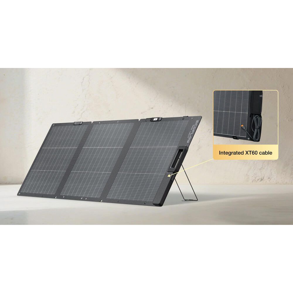 EcoFlow 160W Portable Solar Panel in Black, , large