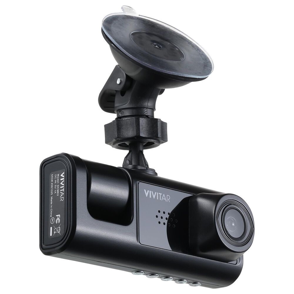Vivitar 1080P Dash Camera with VGA in Black, , large