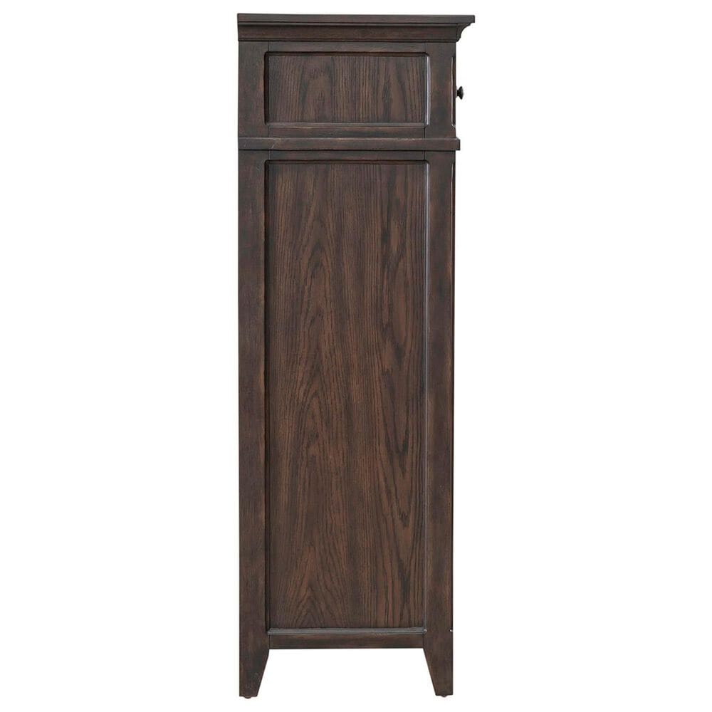 Belle Furnishings Paradise Valley 5-Piece King Bedroom Set in Saddle Brown, , large
