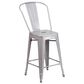 Flash Furniture 24" Counter Stool in Gray, , large
