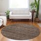 Dalyn Rug Company Burano BU3 8" Round Coffee Indoor/Outdoor Area Rug, , large