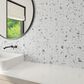 Dal-Tile Poke Cloud Flecks 3" x 3" Straight Joint on 12" x 12" Porcelain Mosaic Sheet, , large